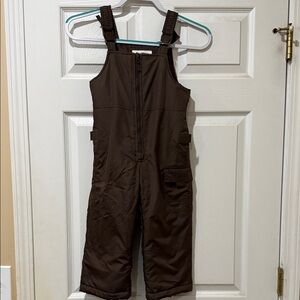 OshKosh B'gosh Brown Kids Bib. Winter/Snow